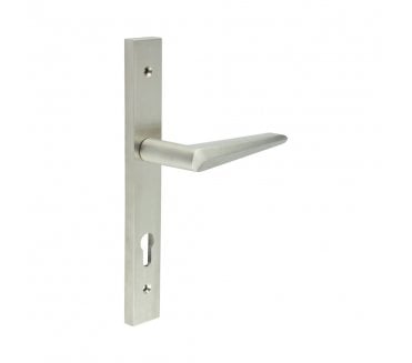 CRES GRADE 316 CR-107 Multipoint Handle On Backplate - Satin Stainless Steel