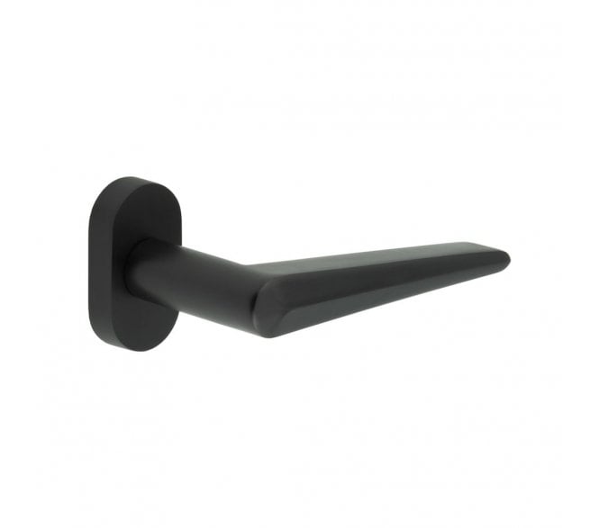 CRES GRADE 316 CR-107 Multipoint Handle On Oval Rose - Matt Black PVD