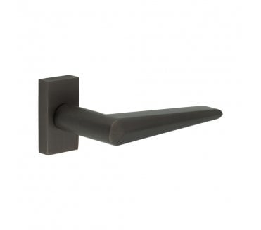 CRES GRADE 316 CR-107 Multipoint Handle On Rectangular Rose - Dark Bronze PVD