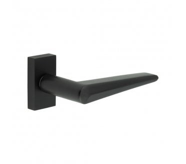 CRES GRADE 316 CR-107 Multipoint Handle On Rectangular Rose - Matt Black PVD