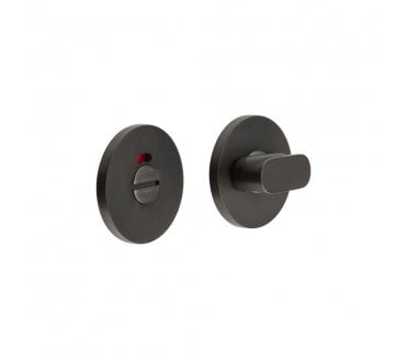 CRES GRADE 316 CR-801 Bathroom Turn & Release Set On Round Rose - w/ Indicator - Dark Bronze PVD