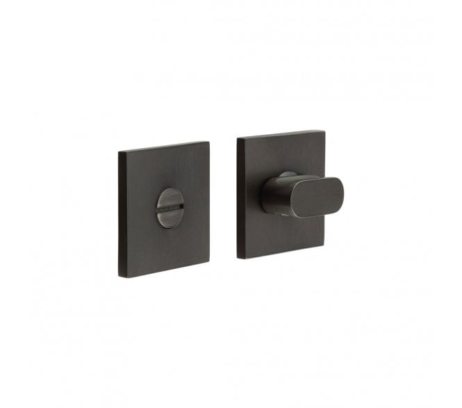 CRES GRADE 316 CR-801 Bathroom Turn & Release Set On Square Rose - Dark Bronze PVD