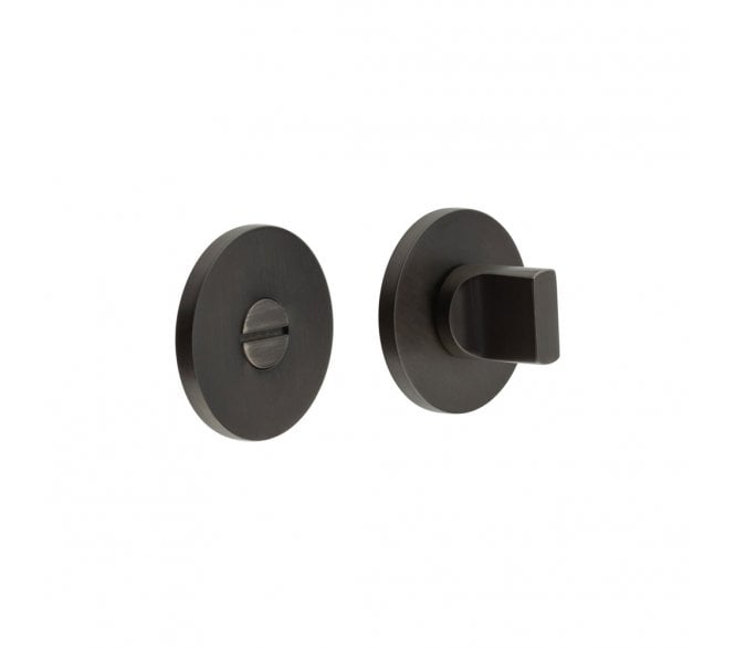 CRES GRADE 316 CR-802 Bathroom Turn & Release Set On Round Rose - Dark Bronze PVD