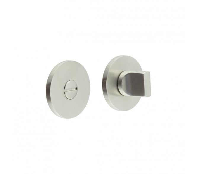 CRES GRADE 316 CR-802 Bathroom Turn & Release Set On Round Rose - Satin Stainless Steel