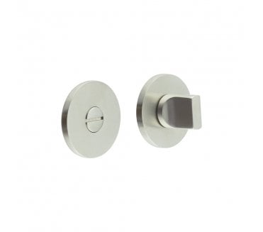 CRES GRADE 316 CR-802 Bathroom Turn & Release Set On Round Rose - Satin Stainless Steel