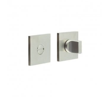 CRES GRADE 316 CR-802 Bathroom Turn & Release Set On Square Rose - Satin Stainless Steel