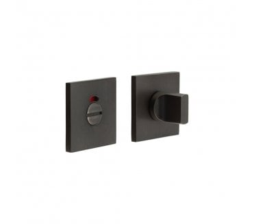 CRES GRADE 316 CR-802 Bathroom Turn & Release Set On Square Rose - w/ Indicator - Dark Bronze PVD
