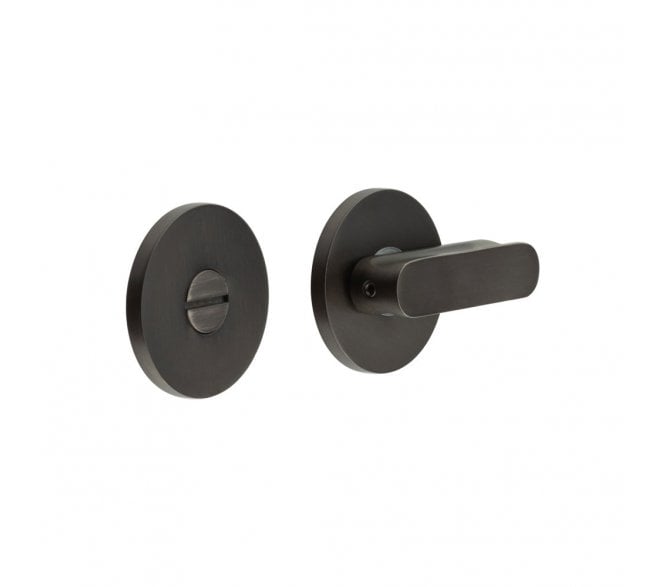 CRES GRADE 316 CR-803 Bathroom Turn & Release Set On Round Rose - Dark Bronze PVD
