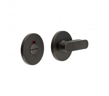 CRES GRADE 316 CR-803 Bathroom Turn & Release Set On Round Rose - w/ Indicator - Dark Bronze PVD