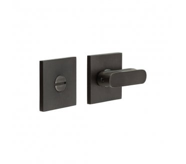 CRES GRADE 316 CR-803 Bathroom Turn & Release Set On Square Rose - Dark Bronze PVD
