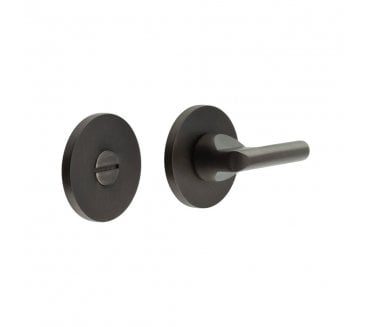 CRES GRADE 316 CR-804 Bathroom Turn & Release Set On Round Rose - Dark Bronze PVD