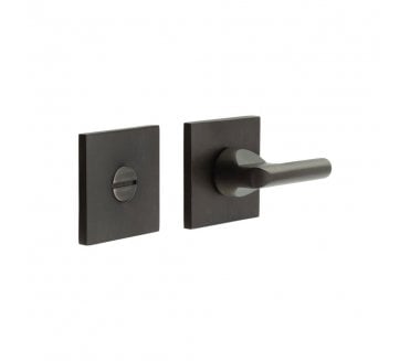 CRES GRADE 316 CR-804 Bathroom Turn & Release Set On Square Rose - Dark Bronze PVD
