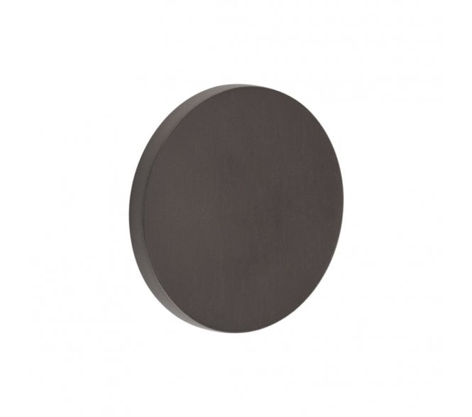 CRES GRADE 316 CR-N10 Blank Round Rose Escutcheon Cover - Dark Bronze PVD