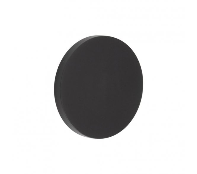 CRES GRADE 316 CR-N10 Blank Round Rose Escutcheon Cover - Matt Black PVD