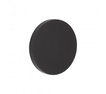 CRES GRADE 316 CR-N10 Blank Round Rose Escutcheon Cover - Matt Black PVD