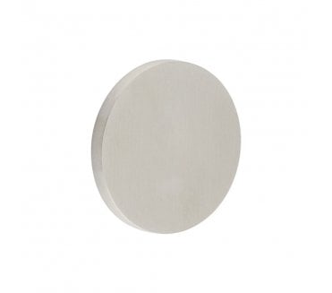 CRES GRADE 316 CR-N10 Blank Round Rose Escutcheon Cover - Satin Stainless Steel
