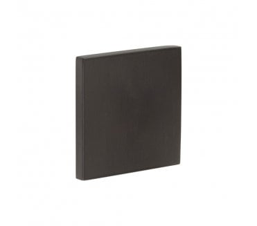 CRES GRADE 316 CR-N10 Blank Square Rose Escutcheon Cover - Dark Bronze PVD