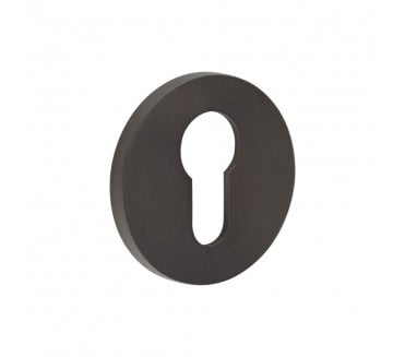 CRES GRADE 316 CR-S10 Euro Profile Round Rose Escutcheon - Dark Bronze PVD