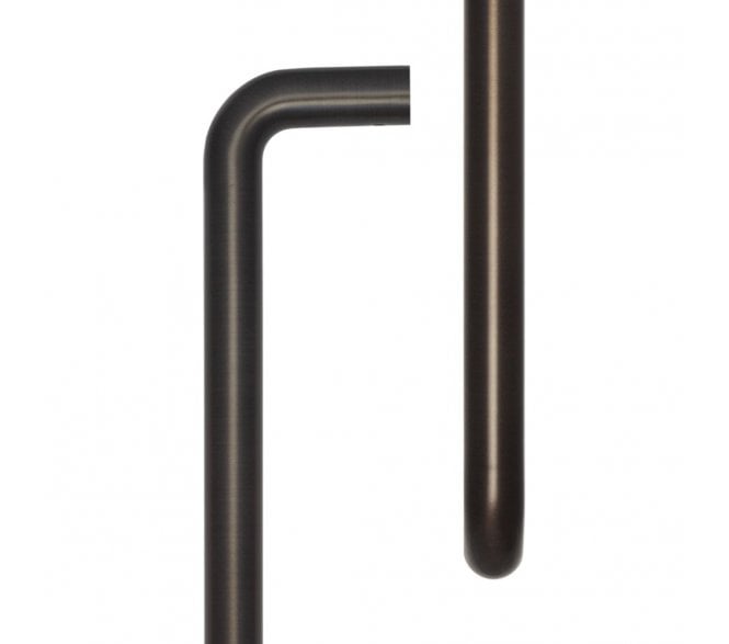 CRES GRADE 316 CRES3002 - D Pull Handle - Face Fix - 425mm - Dark Bronze PVD
