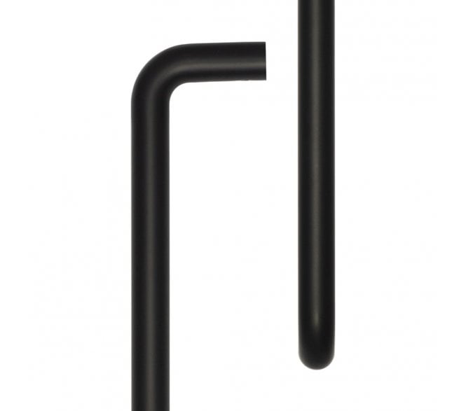 CRES GRADE 316 CRES3002 - D Pull Handle - Face Fix - 425mm - Matt Black PVD