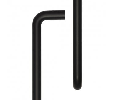 CRES GRADE 316 CRES3002 - D Pull Handle - Face Fix - 425mm - Matt Black PVD