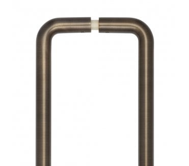 CRES GRADE 316 CRES3002 - D Pull Handles - Back To Back - 425mm - Antique Brass PVD