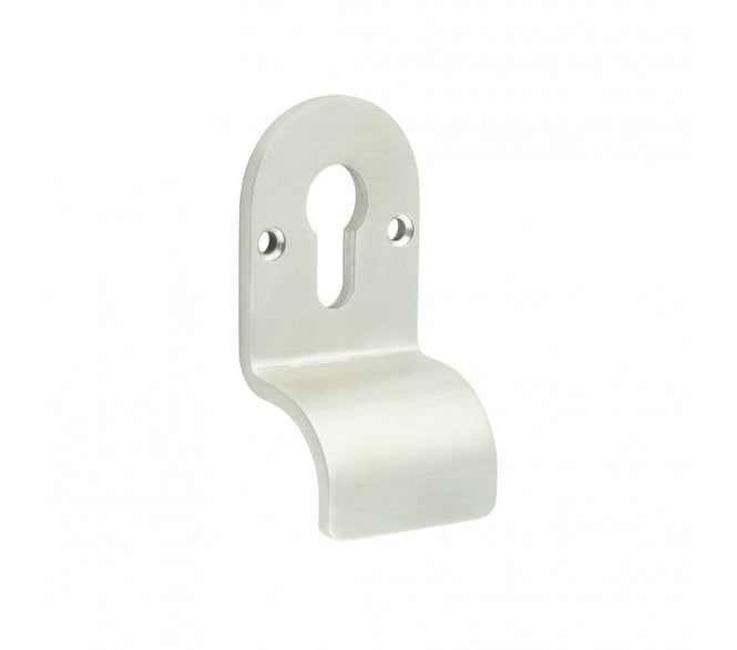 CRES GRADE 316 Cylinder Pull - Face Fixed - Satin Stainless Steel