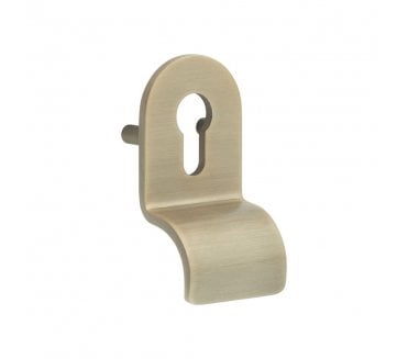 CRES GRADE 316 Cylinder Pull - Lug Fixed - Antique Brass PVD