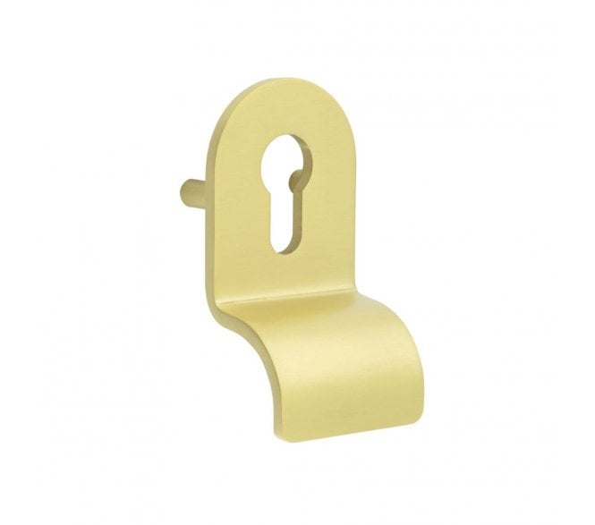 CRES GRADE 316 Cylinder Pull - Lug Fixed - Satin Brass PVD
