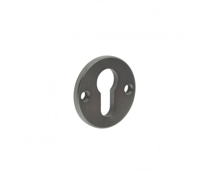CRES GRADE 316 Euro Escutcheon - Face Fixed - Dark Bronze PVD