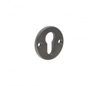 CRES GRADE 316 Euro Escutcheon - Face Fixed - Dark Bronze PVD