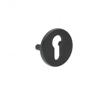 CRES GRADE 316 Euro Escutcheon - Lug Fixed - Matt Black PVD