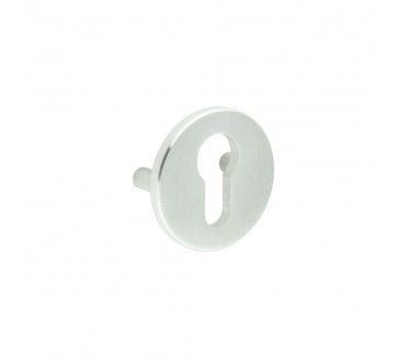CRES GRADE 316 Euro Escutcheon - Lug Fixed - Satin Stainless Steel
