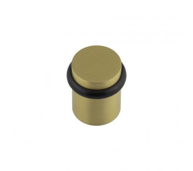 CRES GRADE 316 Floor Mounted Door Stop - Satin Brass PVD