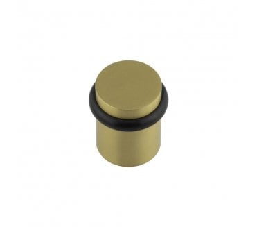 CRES GRADE 316 Floor Mounted Door Stop - Satin Brass PVD
