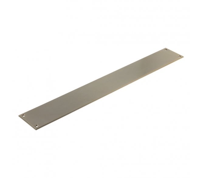 CRES GRADE 316 Push Plate - 550x74mm - Antique Brass PVD
