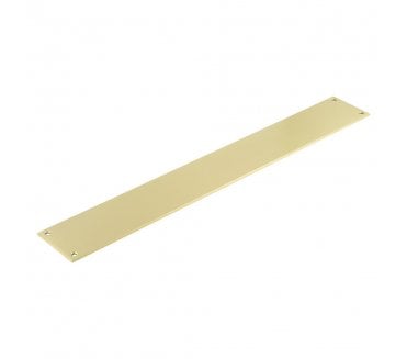 CRES GRADE 316 Push Plate - 550x74mm - Satin Brass PVD