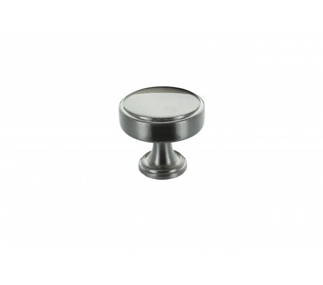 Crofts & Assinder Mazak Calgary Cabinet Cup Knob (40mm) - Satin Nickel
