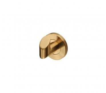 DeL'eau LX03 Stainless Steel Robe Hook - Satin PVD Brass