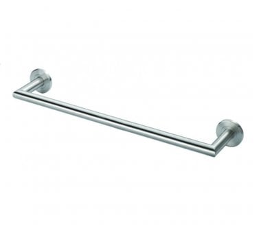 DeL'eau LX21 Stainless Steel Single Towel Rails - Satin