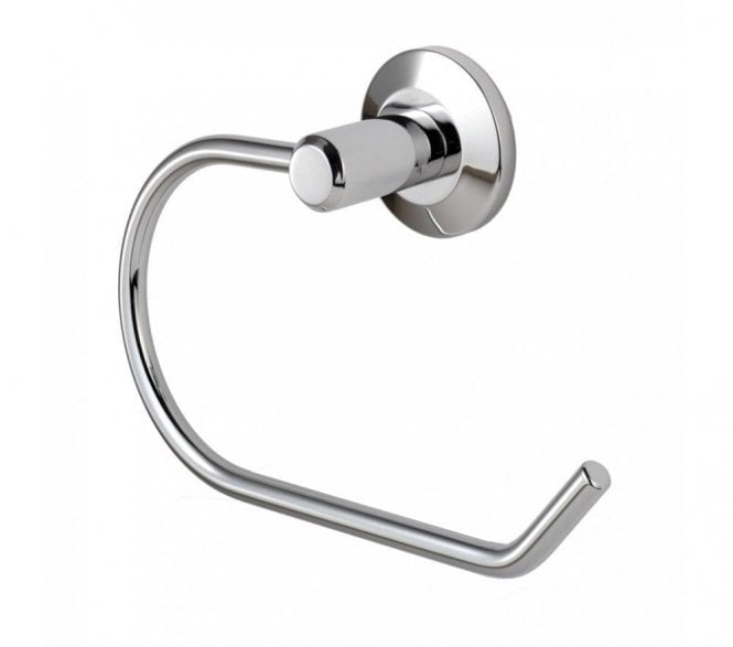 DeL'eau Tempo LW07 Toilet Roll Holder - Polished Chrome