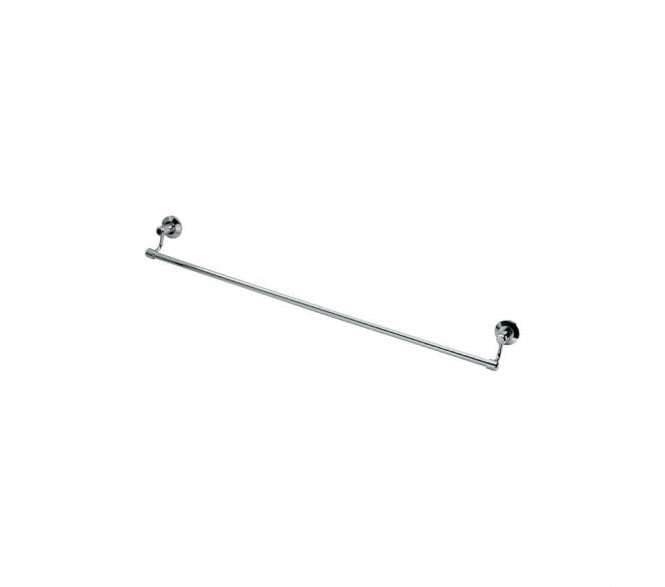 DeL'eau Tempo LW21 Single Towel Rail 500mm - Polished Chrome