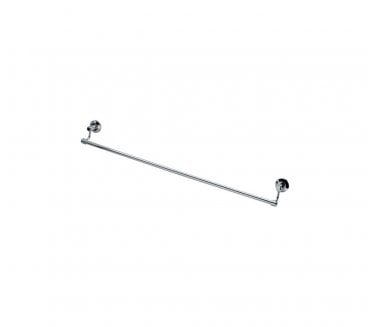 DeL'eau Tempo LW21 Single Towel Rail 500mm - Polished Chrome