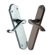 Door Handles On Long Backplates