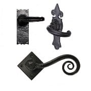 Black Antique Door Handles
