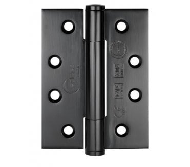Eclipse 14331 Grade 14 Polymer Bearing Hinges (Pair) - 102x76mm - Matt Black