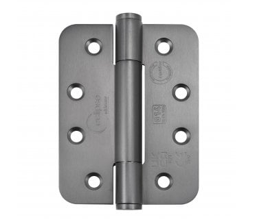 Eclipse 14332DBZ Grade 14 Polymer Bearing Hinges (Pair) - 102x76mm - Dark Bronze (Radius)