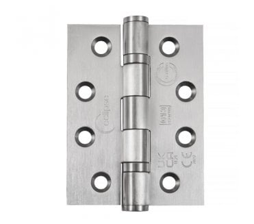 Eclipse 14854 Grade 13 Ball Bearing Butt Hinges - 102x76mm - Satin Stainless Steel