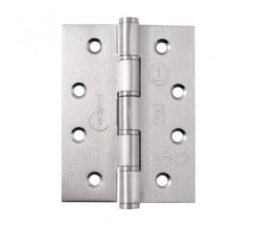 Eclipse 14856 Grade 7 Washered Hinges - 102x76mm - Satin Stainless Steel