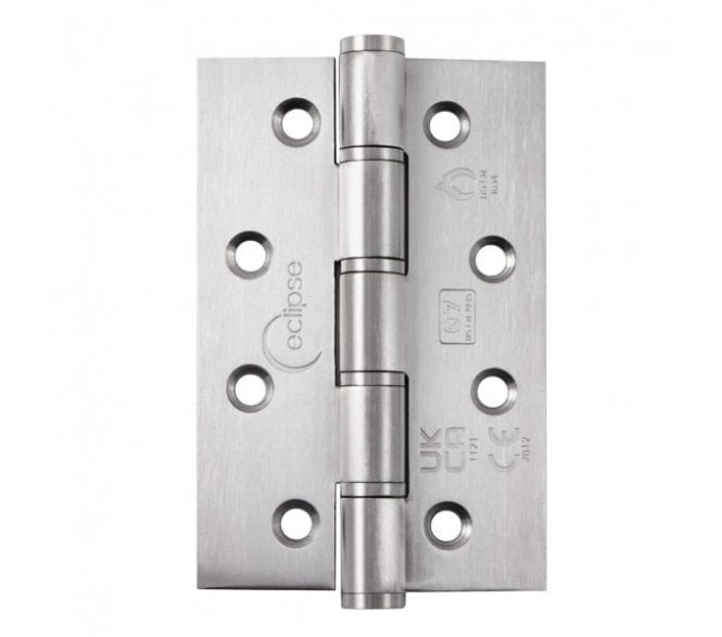 Eclipse 14908 Grade 7 Washered Hinges - 102x67mm - Satin Stainless Steel